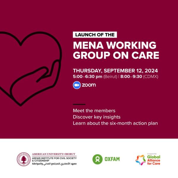 Launch of the MENA Working Group on Care