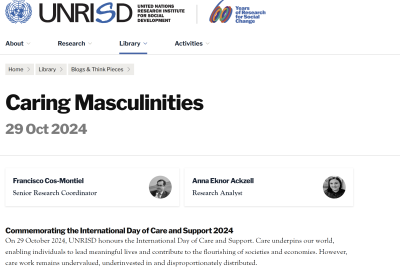 Caring Masculinities