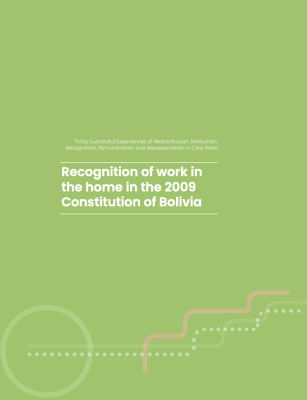 Recognition of work in the home in the 2009 Constitution of Bolivia
