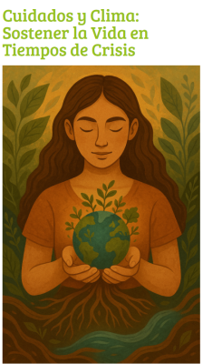 Cuidados y Clima: Sostener la Vida en Tiempos de Crisis  sobre la interconexión entre los cuidados y la crisis climática desde una perspectiva ecofeminista.