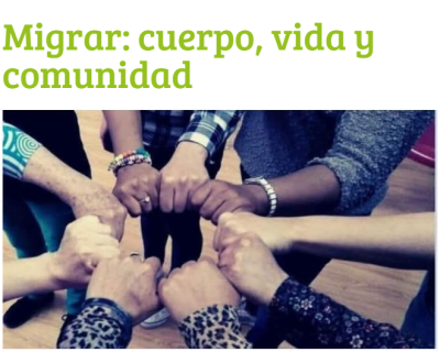 Migrar: cuerpo, vida y comunidad