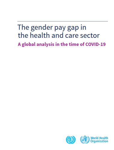 The gender pay gap in the health and care sector