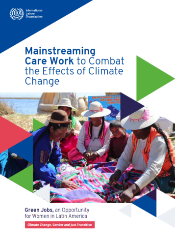 Mainstreaming Care Work to Combat the Effects of Climate Change