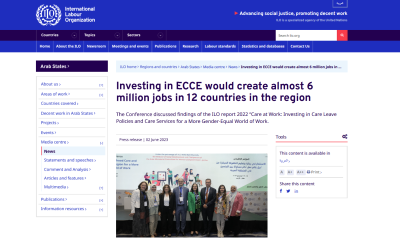 Investing in ECCE would create almost 6 million jobs in 12 countries in the region