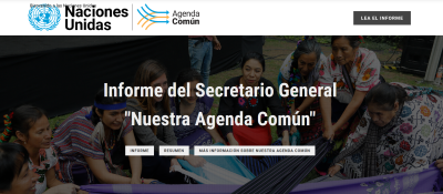 UN Secretary-General’s report on “Our Common Agenda”