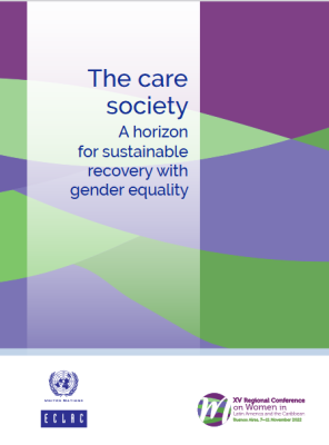 The care society: a horizon for sustainable recovery with gender equality