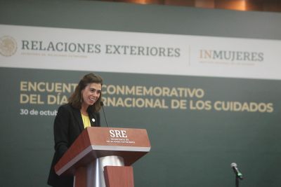 SRE, Inmujeres, ONU Mujeres México y la Alianza Global por los Cuidados conmemoran Primer Día Internacional de los Cuidados y el Apoyo en fotos