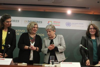 SRE, Inmujeres, ONU Mujeres México y la Alianza Global por los Cuidados conmemoran Primer Día Internacional de los Cuidados y el Apoyo en fotos