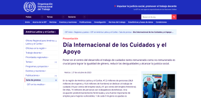 Día Internacional de los Cuidados y el Apoyo