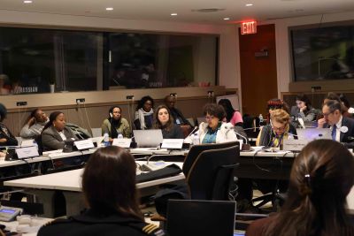 CSW68 Side Event "Caring in Crisis:  Exploring the Impacts of Climate Change on Care Responsibilities and Poverty" in pictures.