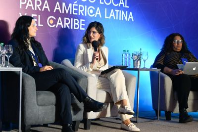 Mesa 3. Autonomía Económica y Empoderamiento de las Mujeres, del 4to Foro Regional de Desarrollo Económico Local para América Latina y el Caribe en Montevideo